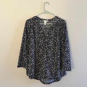 H&M floral top (NWOT)